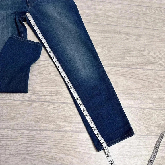 PAIGE Roxie Capri Skinny Ankle Mid Rise Medium Wash Denim Jeans size 29 - Picture 12 of 15